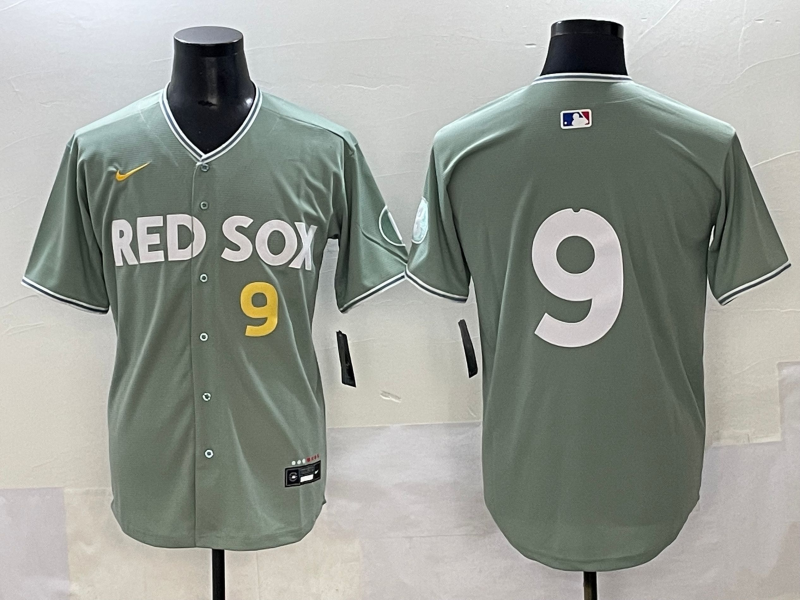 Men's Boston Red Sox Ted Williams #9 Gray 2025 City Connect Limited Jersey